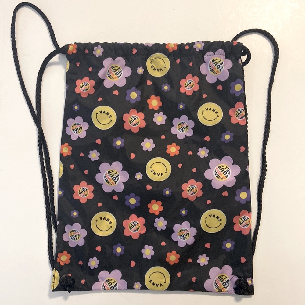Vans | Floral Drawstring Bag - Picture 3 of 3